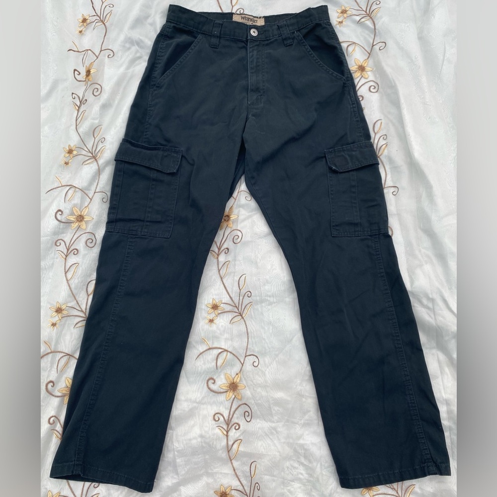 Wrangler straight leg cargo pants